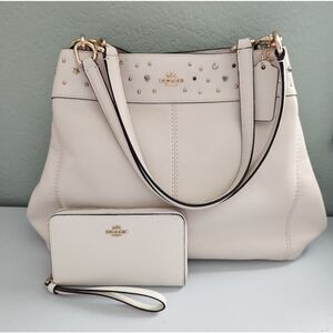 Coach Lexi Stardust Hobo And Wallet